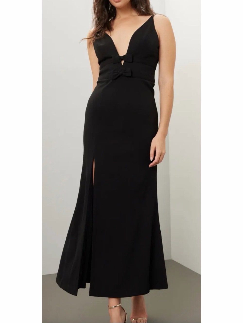 Dress the Population Viola Maxi Dress Black